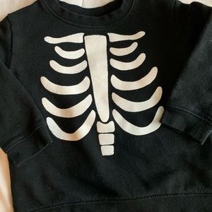 24 months circo skeleton sweatshirt